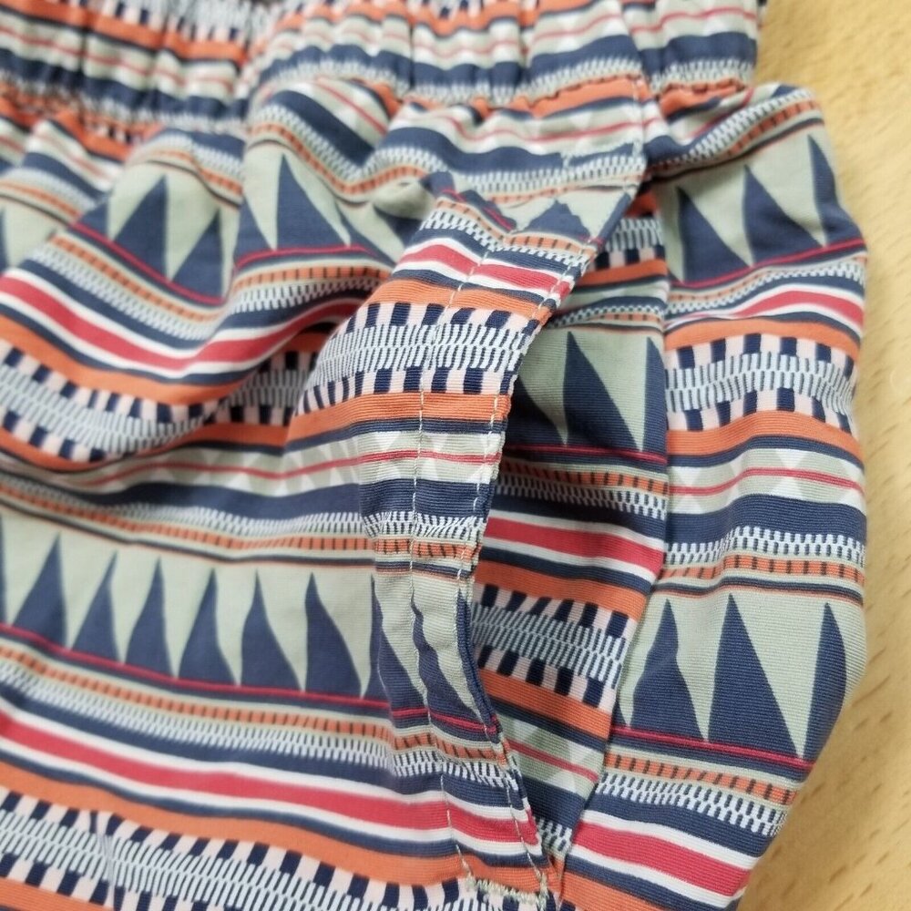 Patagonia Barely Baggies Shorts Women's Size Large Belay Stripe Desert Sage - Picture 8 of 12